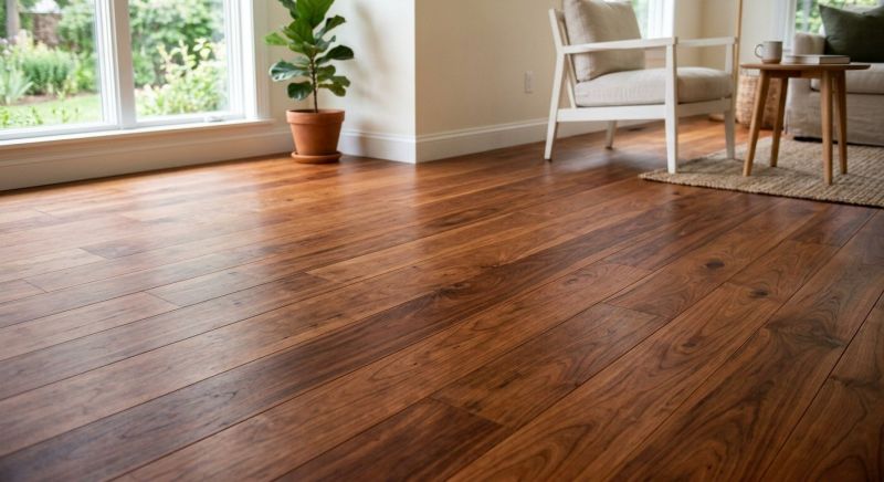 Cherry Floor Installation in Mechanicsburg, OH