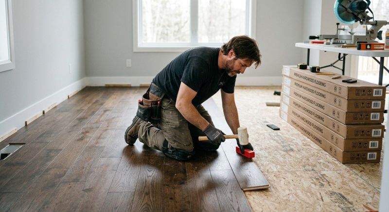 Hardwood Floor Installation in Fairborn, OH