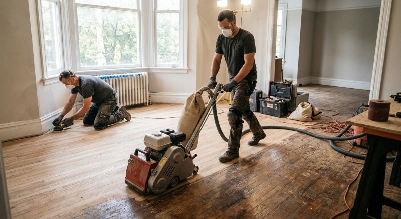 Hardwood Floor Renovation in Springfield, OH