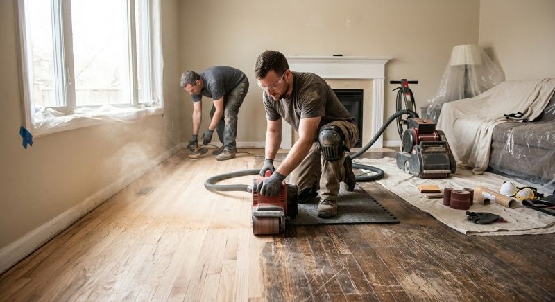 Hardwood Floor Renovation in Springfield, OH