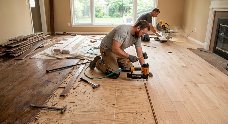 Hardwood Replacement in Fairborn, OH