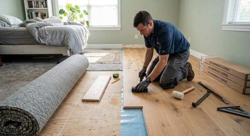 Hardwood Replacement in Jamestown, OH
