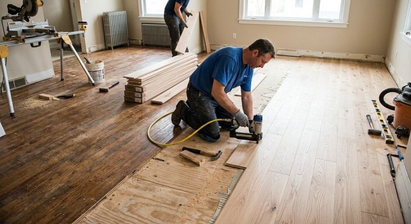 Hardwood Replacement in West Liberty, OH