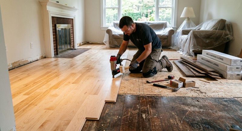 Maple Flooring Installation in South Solon, OH