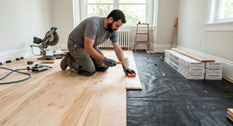 Maple Flooring Installation in Urbana, OH
