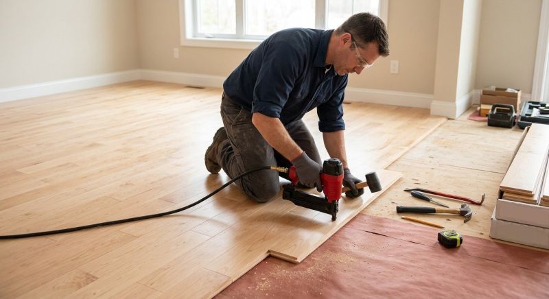 Maple Flooring Installation in Vandalia, OH