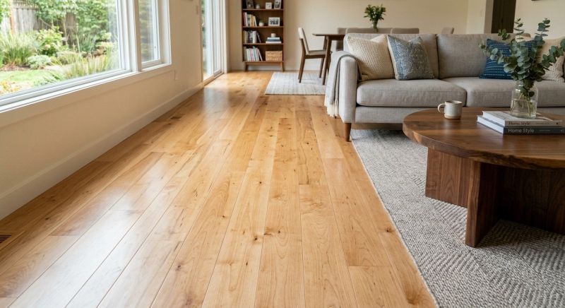 Maple Flooring Installation in West Liberty, OH
