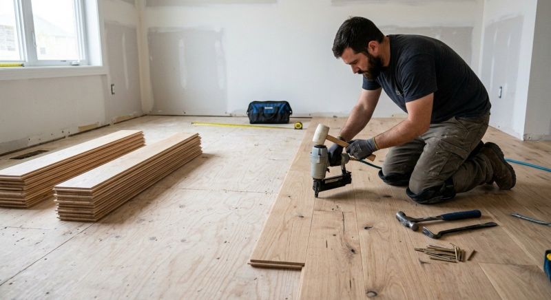 Oak Floor Installation in Dayton, OH