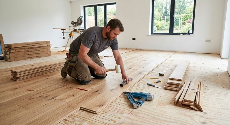 Oak Floor Installation in Springfield, OH