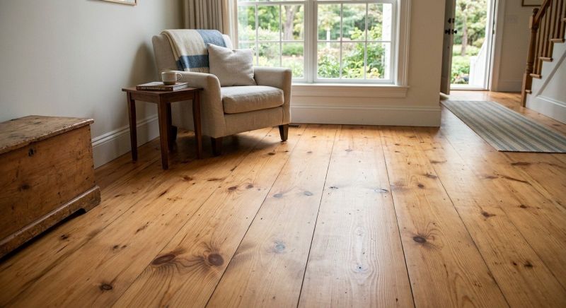 Pine Floor Installation in Springfield, OH