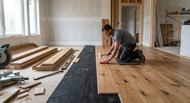 Plank Floor Installation in Springfield, OH