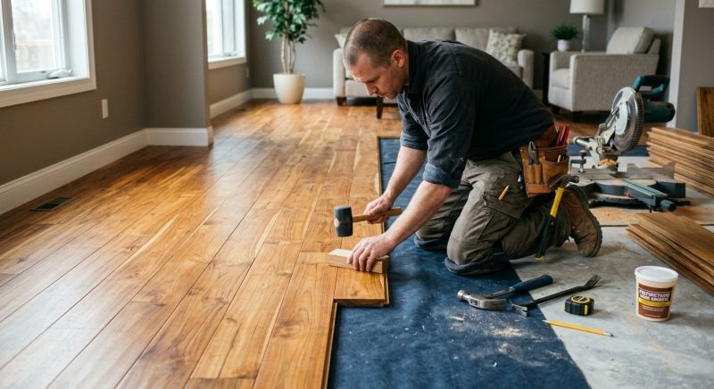 Teak Flooring Installation in Springfield, OH