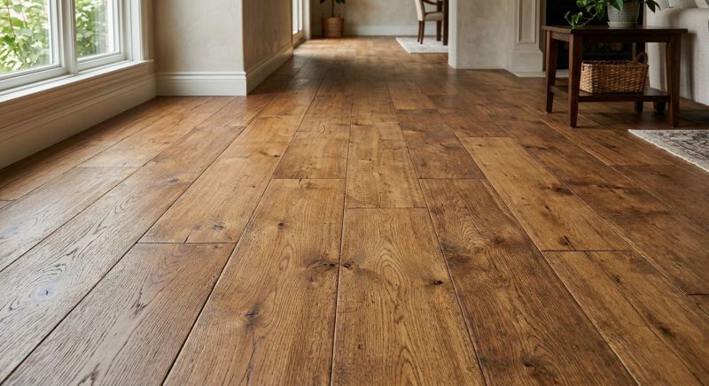 Wide Plank Floor Installation in Springfield, OH