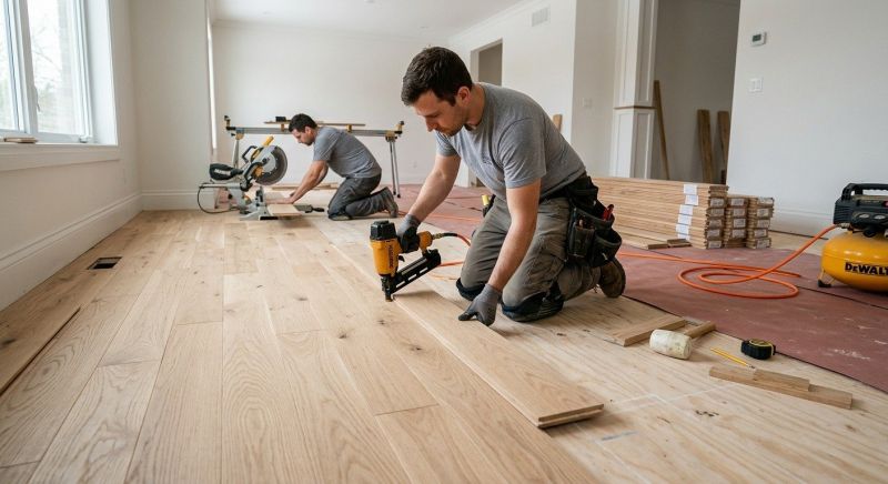 Wood Floor Replacement in Dayton, OH