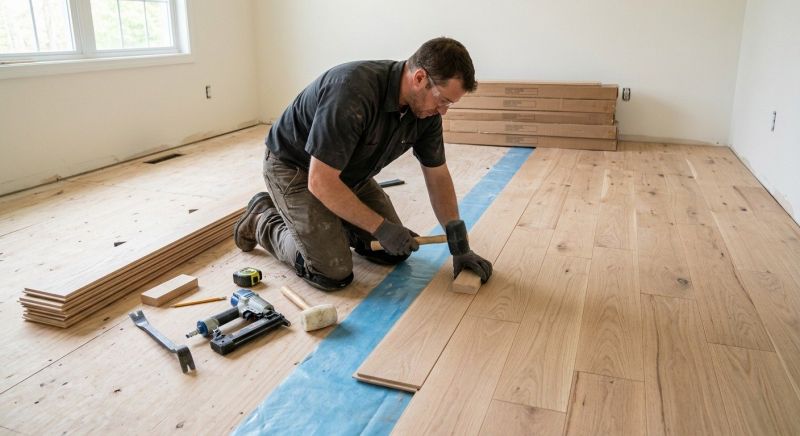 Wood Floor Replacement in Jamestown, OH