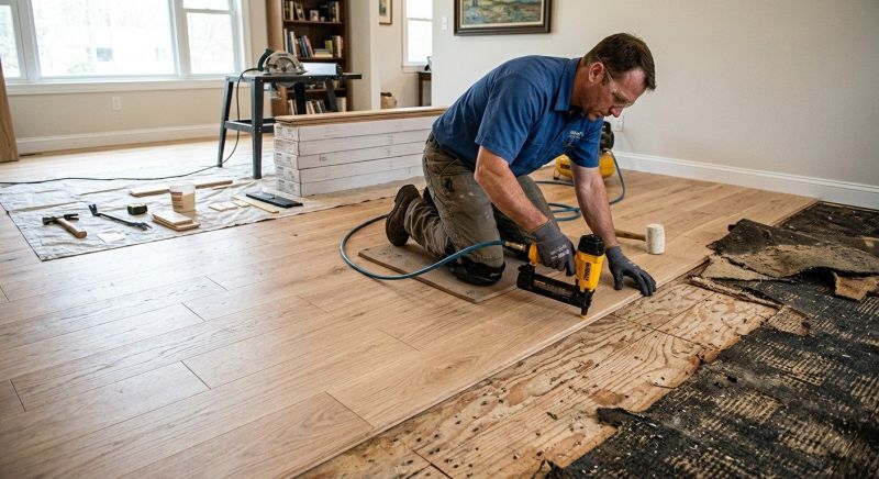 Wood Floor Replacement in Springfield, OH