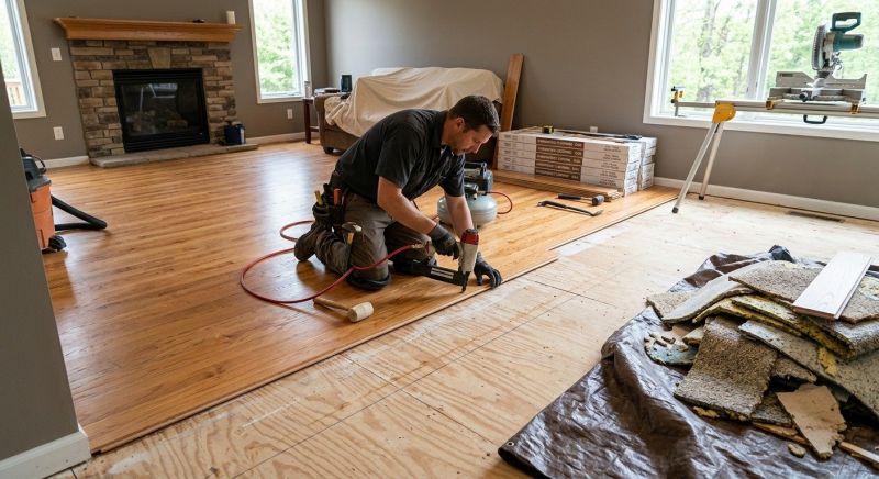 Wood Floor Replacement in Miami County, OH