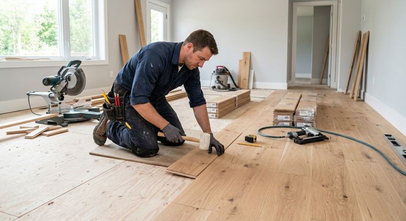 Wood Floor Replacement in Tipp City, OH