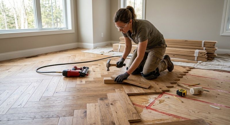Wood Flooring Installation in Springfield, OH