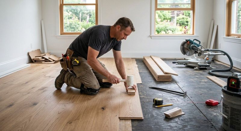 Wood Flooring Installation in London, OH