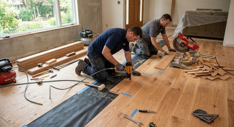 Wood Flooring Installation in Medway, OH