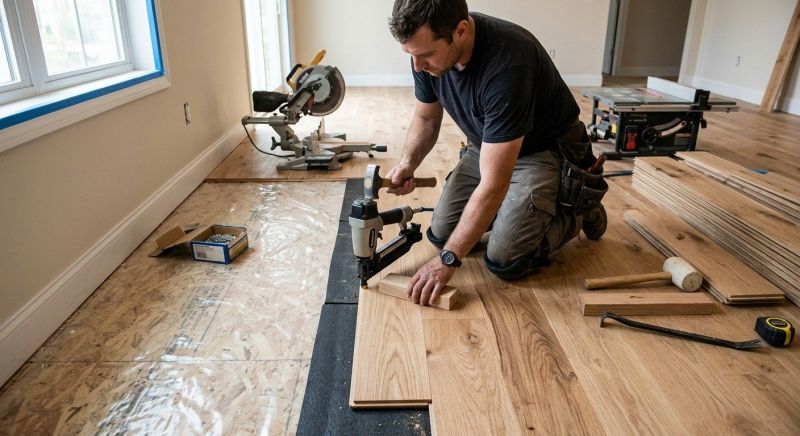 Wood Flooring Installation in Miami County, OH